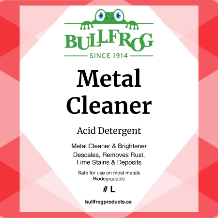 Metal Cleaner front label image